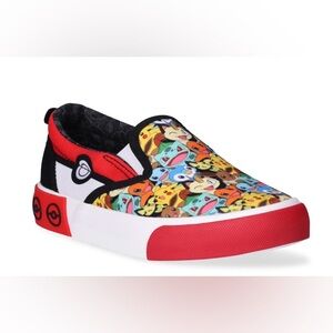 Pokémon NEW Boys Casual Canvas Slip-on
Shoes Sneakers Size 2